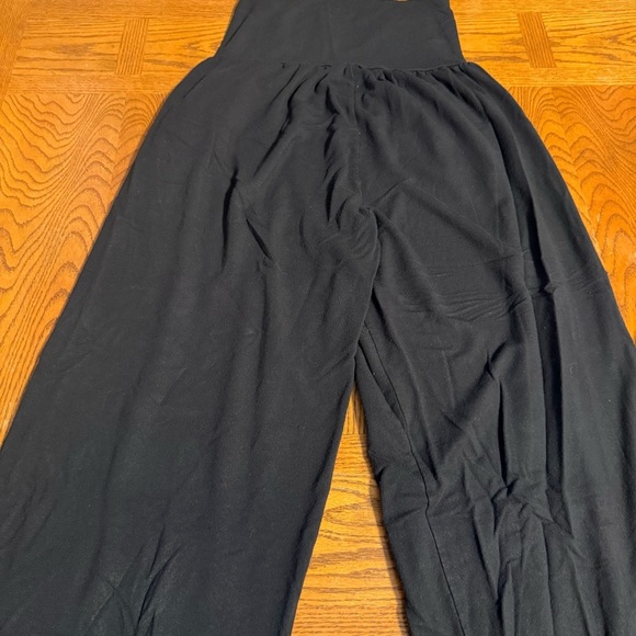 Quince Modal High Waist Wide Leg in Black Sz L Lightweight Comfort - Picture 13 of 15